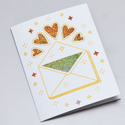 Cricut Joy Cutaway Cards Neutrals Double Pack with Glitter Gel Pen Set