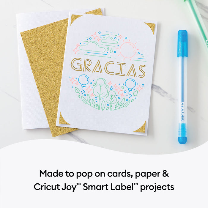 Cricut Joy Glitter Gel Pens 0.8 mm, Neon (3 ct) - Damaged Package