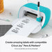 Cricut Joy Smart Label Writable Vinyl Removable White - Damaged Package