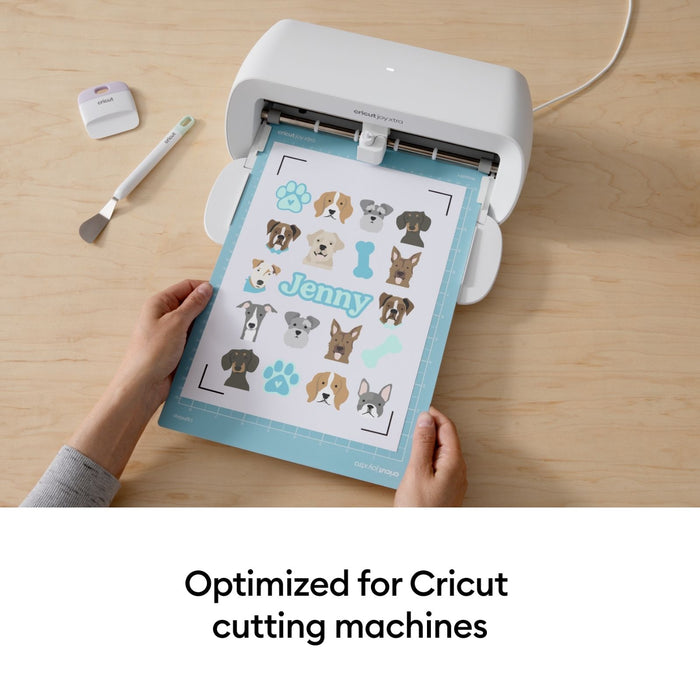 Cricut Joy Xtra Light Grip Machine Mat - 8.5 in x 12 in 4 ct