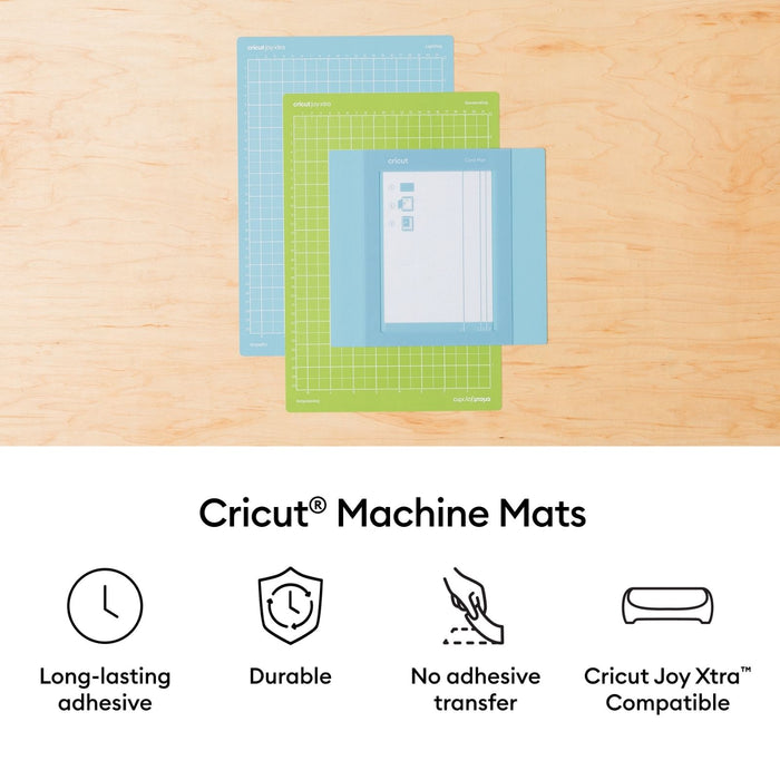 Cricut Joy Xtra Light Grip Machine Mat - 8.5 in x 12 in 4 ct