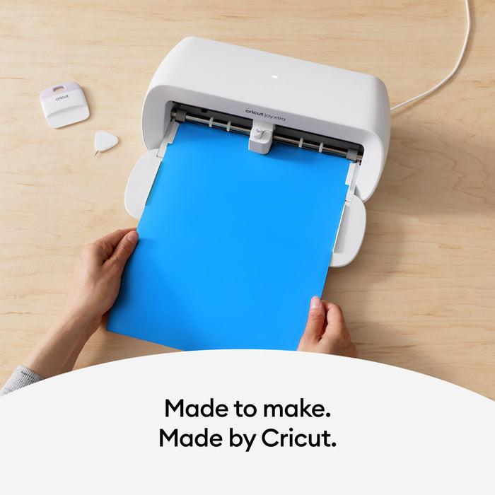 Cricut Joy Xtra Smart Vinyl - Permanent, Ocean Blue, 9.5 in x 6 ft (1)
