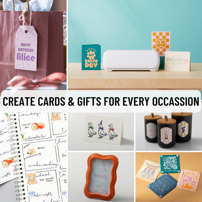 Cricut Joy Xtra Ultimate Card Making Bundle with Cards & Sticker Paper | Print Then Cut Machine for Cards, Decals & Paper Crafts