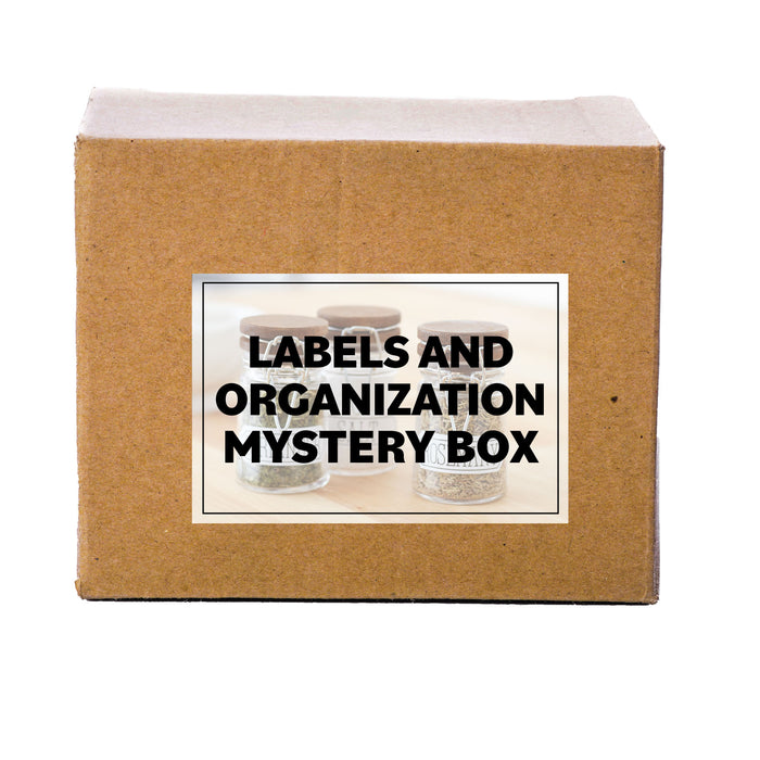 Mystery Box 5 Bundle- Labels and Organization Materials