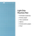 Cricut Light Grip Machine Mat - 12 in x 12 in 6 ct