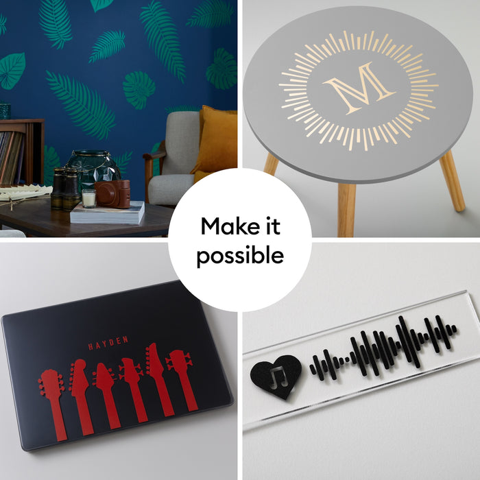 Cricut Removable Matte Value Vinyl - 12 in x 10 ft