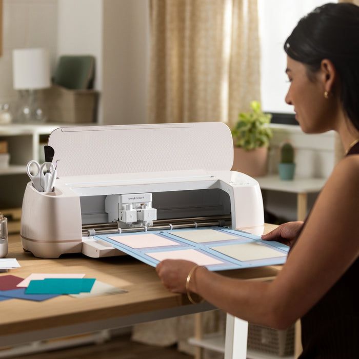 Cricut Maker 4 Ultimate Card Making Bundle with Cards Vinyl & Iron-On | DIY Greeting Card & Paper Craft Machine Sampler Kit