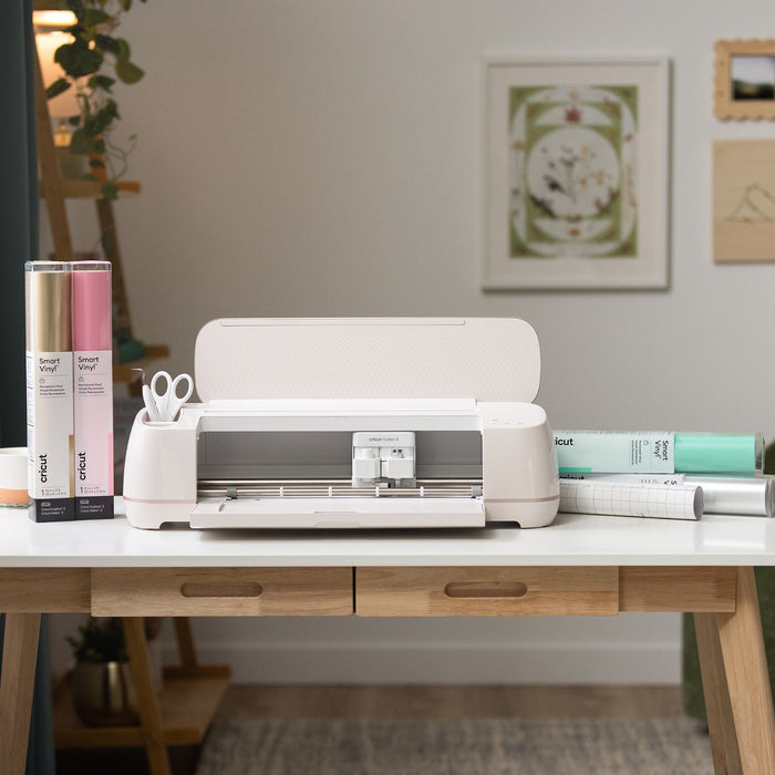 Cricut Maker 4 Cutting Machine with Smart Vinyl and Iron-on Rolls Bundle
