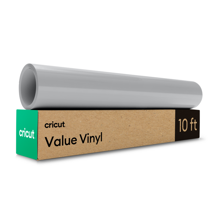 Cricut Permanent Matte Value Vinyl - 12 in x 10 ft