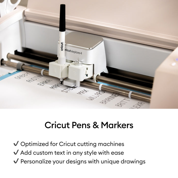 Cricut Dual-Sided Markers, Ultimate Marker Set, 22 Count, 1.0mm Marker Tip + 0.4mm Fine Point Pen Tip - For use with Maker, Explore, & Venture Machines