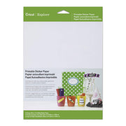 Cricut Printable Sticker Paper 8.5x12 