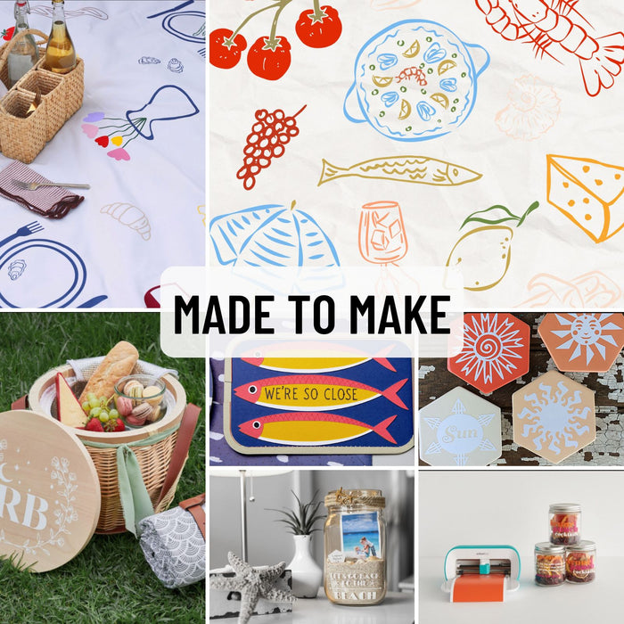 Cricut Joy Smart Vinyl Rolls Bundle - Italian Summer