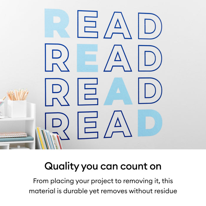 Cricut Removable Matte Value Vinyl - 12 in x 10 ft