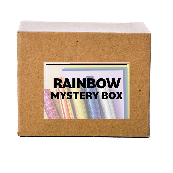 Mystery Box 15 Bundle- Cricut Rainbow Materials