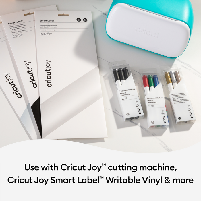 Cricut Joy Permanent Markers 1.0 mm, Red/Green/Blue 3 ct