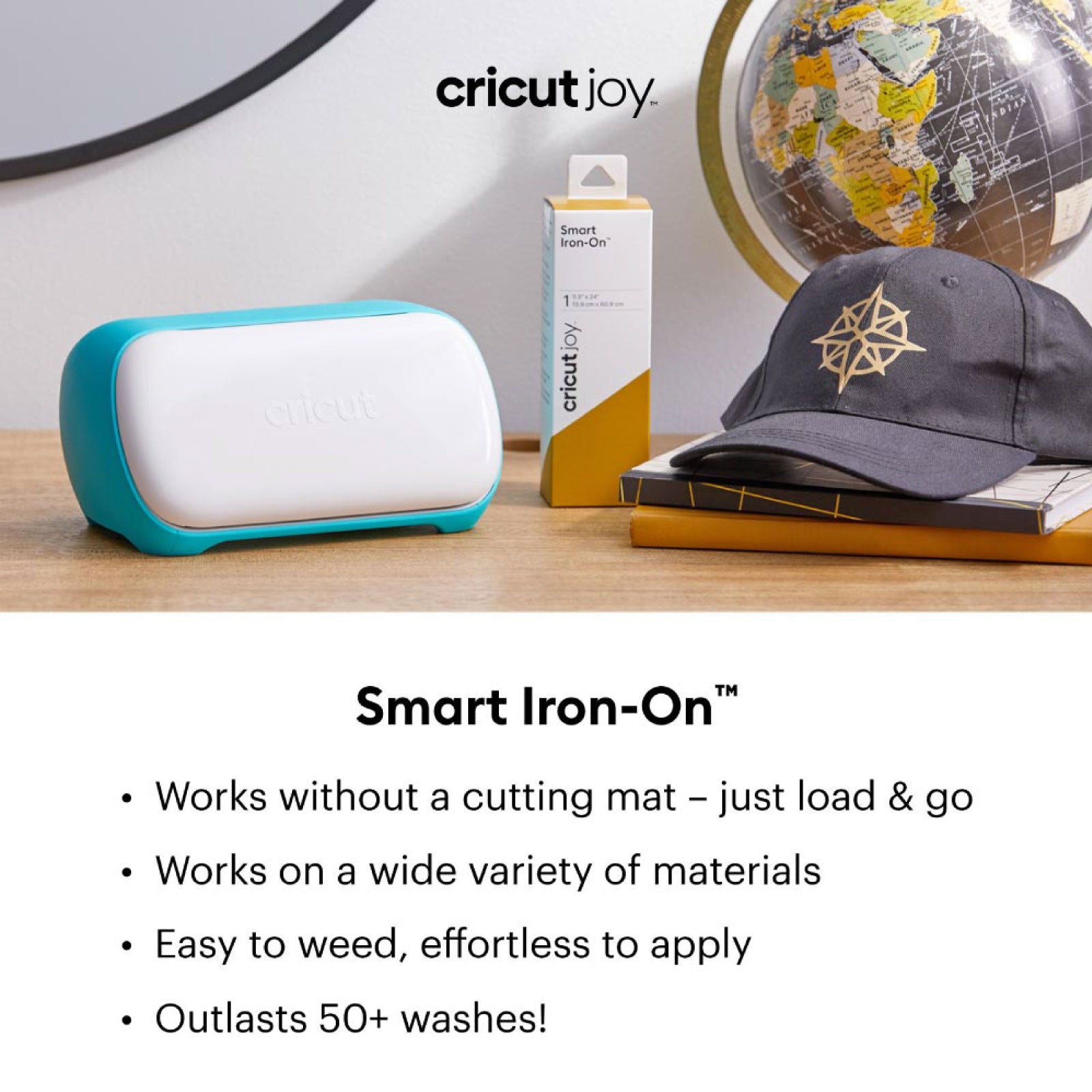 Cricut Joy Smart Iron On, Silver - Damaged Package