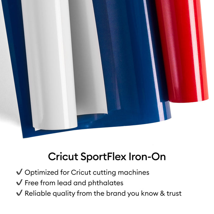 Cricut SportFlex Value Iron-on Heat Transfer Vinyl - 5 ft