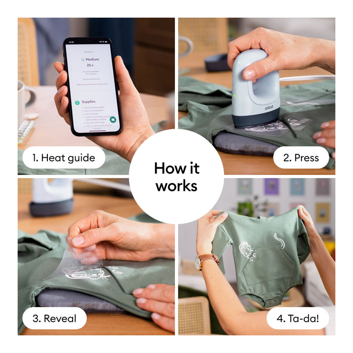 Cricut EasyPress Mini LT Heat Press for DIY, Lavender