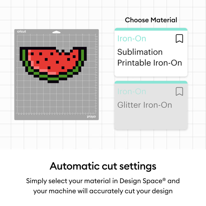 Cricut Sublimation Printable Iron-On Sheets - 8.5 in x 11 in 10 ct