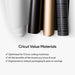Cricut Permanent Matte Value Vinyl - 12 in x 20 ft