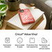 Cricut Permanent Matte Value Vinyl - 12 in x 20 ft