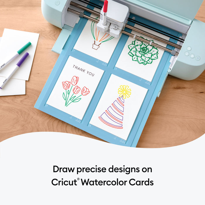 Cricut Watercolor Cards - R40, Ivory