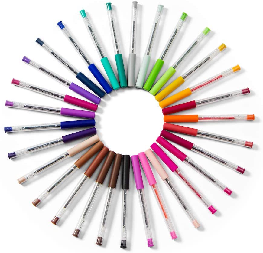Cricut Glitter Gel Pens Set, Basics - Damaged Package