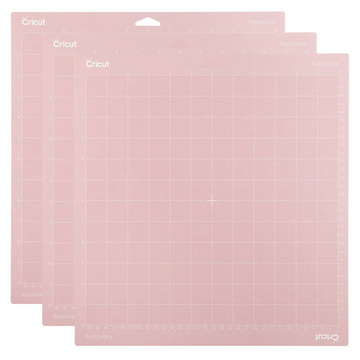 Cricut FabricGrip Machine Cutting Mat, 12x12 3ct