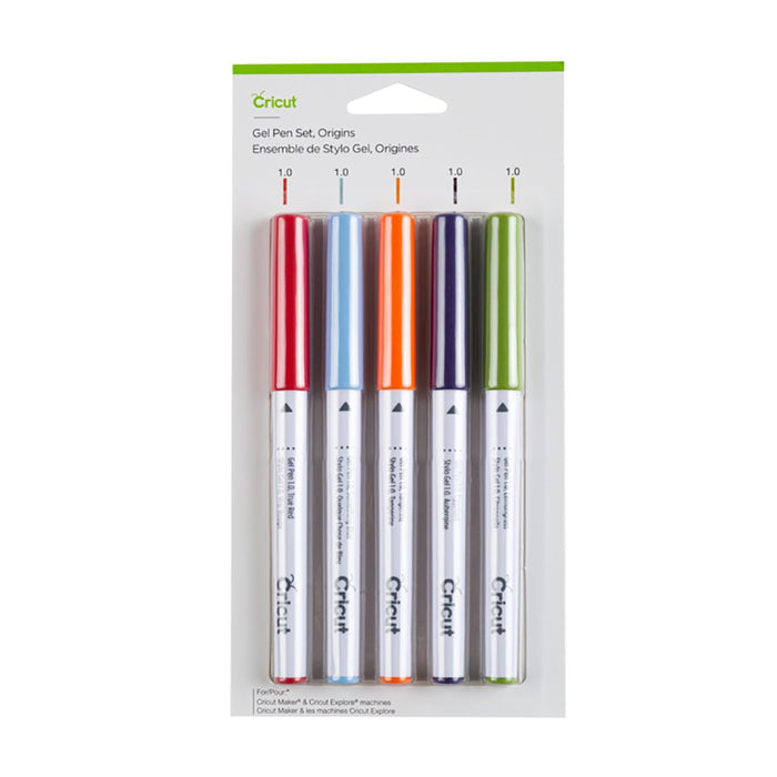 Cricut Gel Pen Set 5/Pkg, Origins - Damaged Package