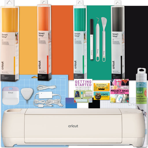 Cricut Explore 4 Electric Die-Cut Machine with Smart Vinyl Rolls Bundle