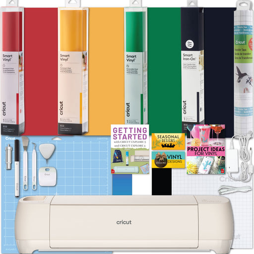 Cricut Explore 4 Cutting Machine with Smart Vinyl Rolls Bundle, Electric Die-Cut Machines