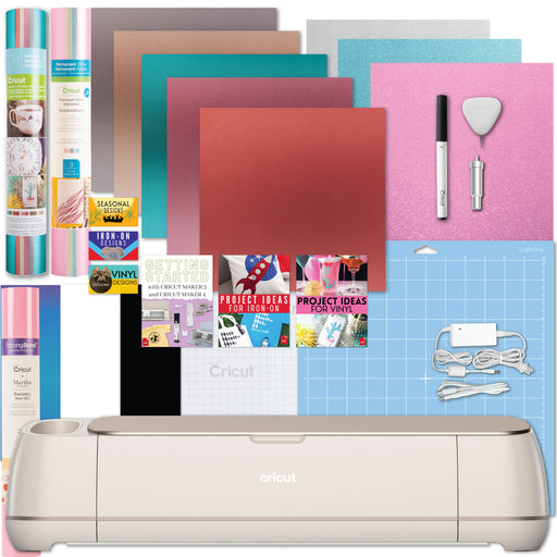 Cricut Maker 4 Mixed Materials DIY Crafting Bundle