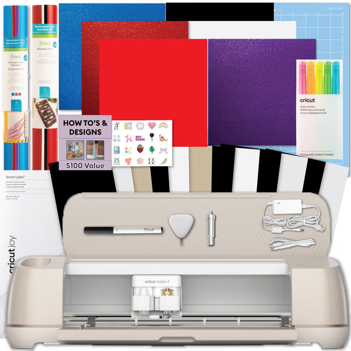 Cricut Maker 4 Mixed Materials DIY Crafting Bundle