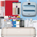 Cricut Maker 4 Cutting Machine with Easy Press 3 with Heat Transfer Vinyl Combo Bundle