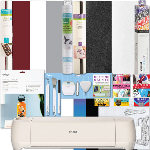 Cricut Explore 4 Craft Cutting Machine with Ultimate Sticker Making Bundle