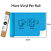 Cricut Vinyl Rainbow Variety Pack Bulk Bundle - 8 Multicolor Craft Adhesive Vinyl Rolls, 12 in x 15 ft