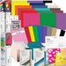 Cricut Deluxe All-in-One Materials & Accessories Bundle | Starter Kit for Cricut Explore & Maker Machines with Vinyl, HTV, Stickers & Cards