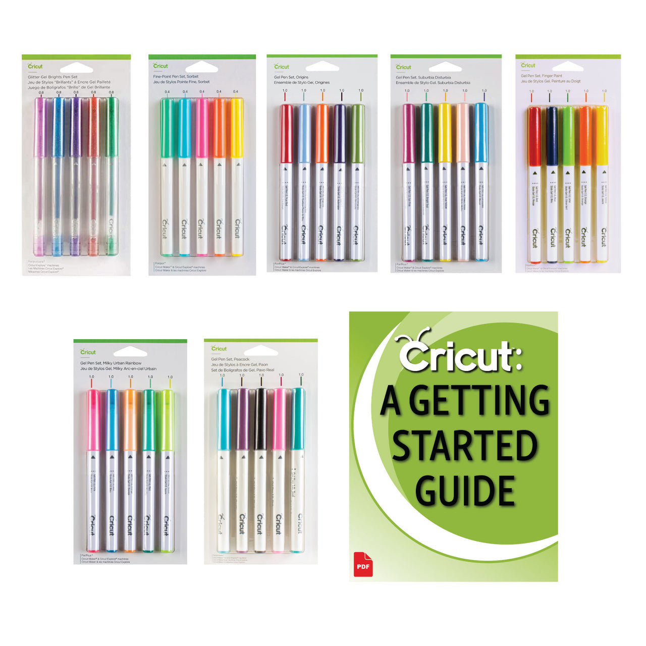 Cricut Mega Pen Sets Bundle