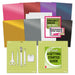 Cricut Machine Beginner Vinyl Bundle, Grip Mats, Tool Set, Premium Vinyl Pack