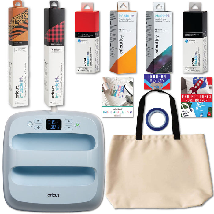 Cricut EasyPress 3 9x9 Heat Press Machine Ultimate Infusible Ink Bundle