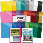 25 Rainbow Oracal 651 Permanent Vinyl Pack, Designs, Tutorials & Projects