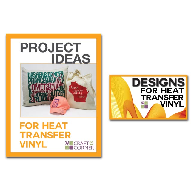 12 Exclusive Heat Transfer Vinyl Designs for Electronic Die Cutting Machines