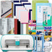 Cricut Joy Machine with Cards, Smart Vinyl Sampler Roll and Tool Set Bundle for Beginner DIY Craft Projects