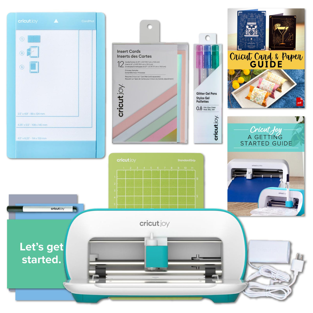 Cricut Maker and Explore Air 2 Blade Accessories Kit: Variety (3) GripMats,  and Pen Set Bundle