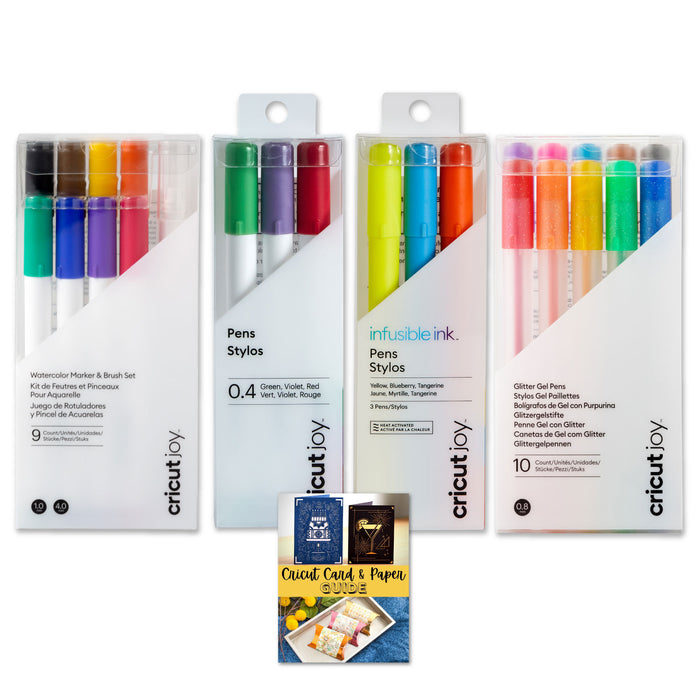 Cricut Joy Machine Ultimate Pen Bundle - Various Pens and Markers Set