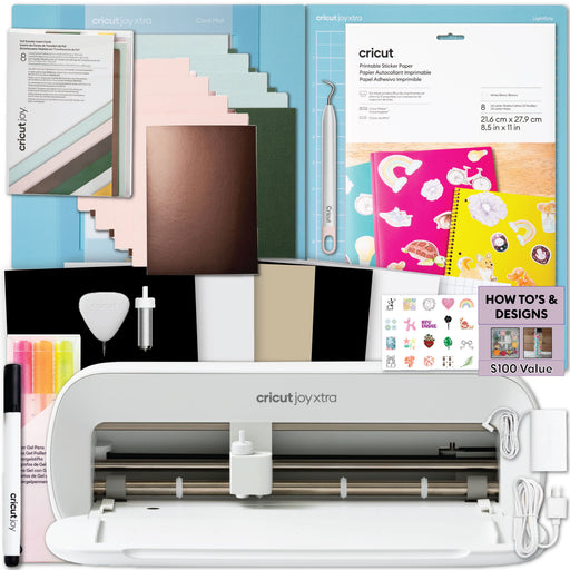Cricut Joy Xtra Ultimate Card Making Bundle with Cards & Sticker Paper | Print Then Cut Machine for Cards, Decals & Paper Crafts