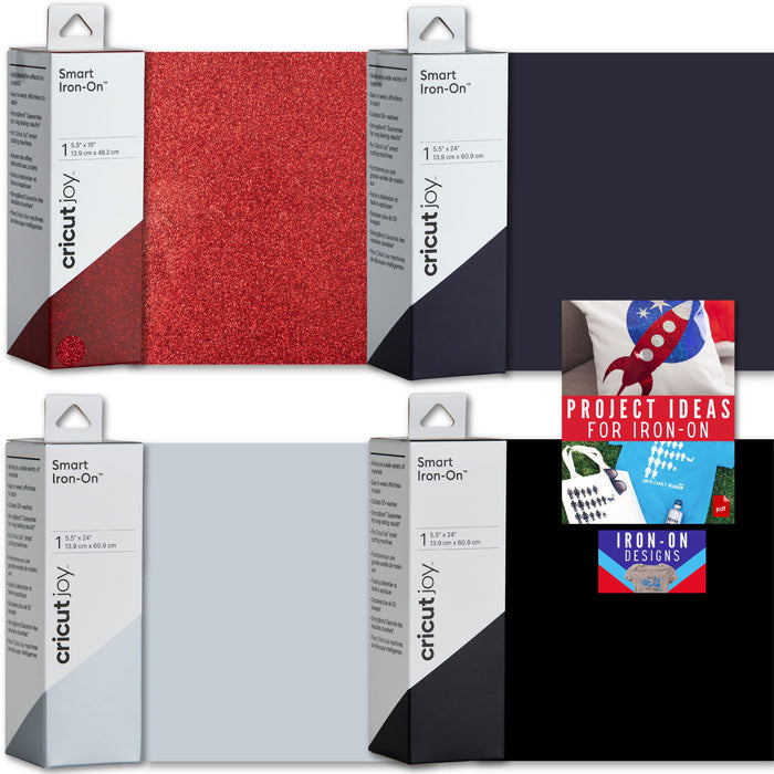 Cricut Joy Smart StrongBond Iron-On Vinyl HTV Bundle 4