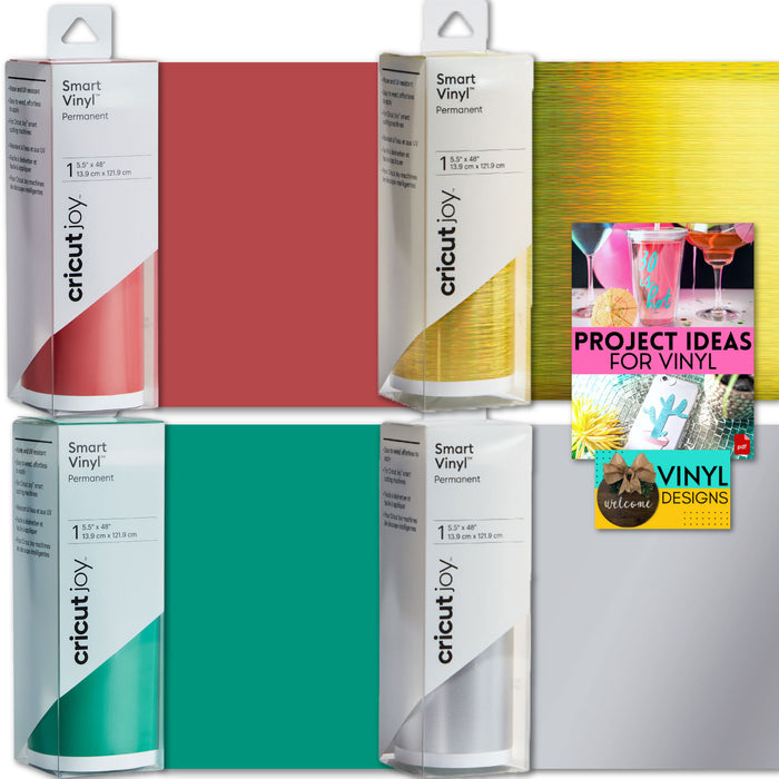 Cricut Joy Smart Vinyl Roll Bundle - Holiday Tidings Bundle