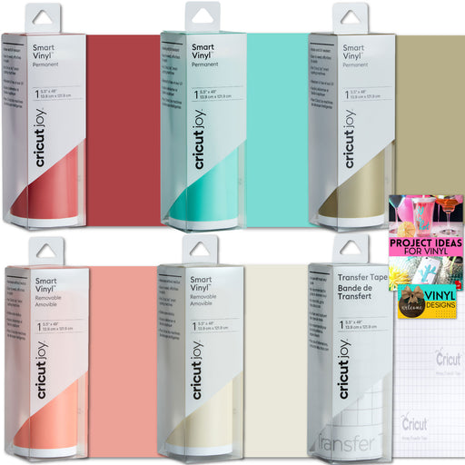 Cricut Joy Smart Vinyl Rolls Bundle - Italian Summer