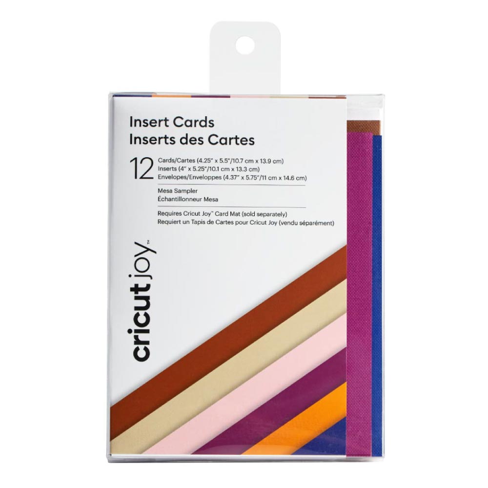Cricut Joy Insert Cards - Mesa Sampler, 12 ct - Damaged Package